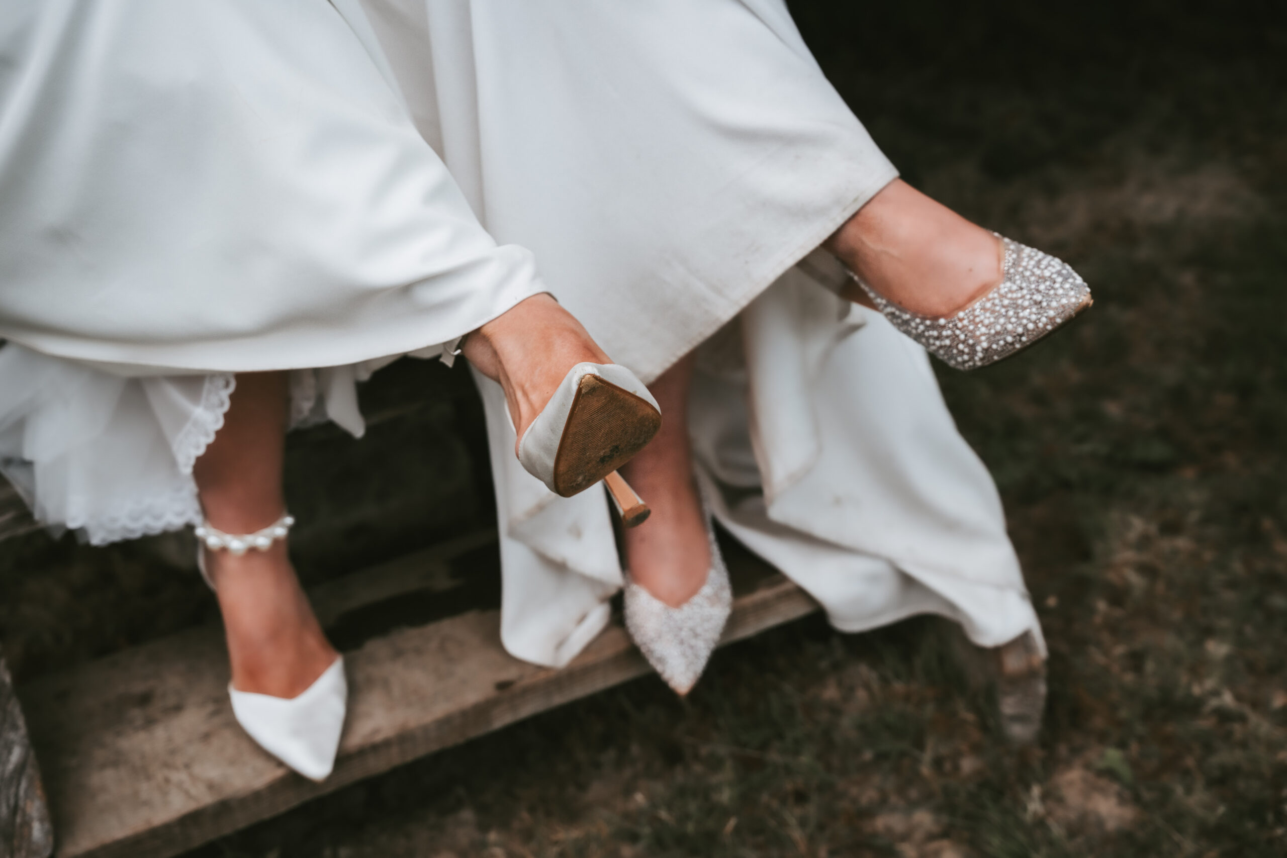 Brides at A Dreamy Country Wedding in Dorking Real Love at Gildings Barn